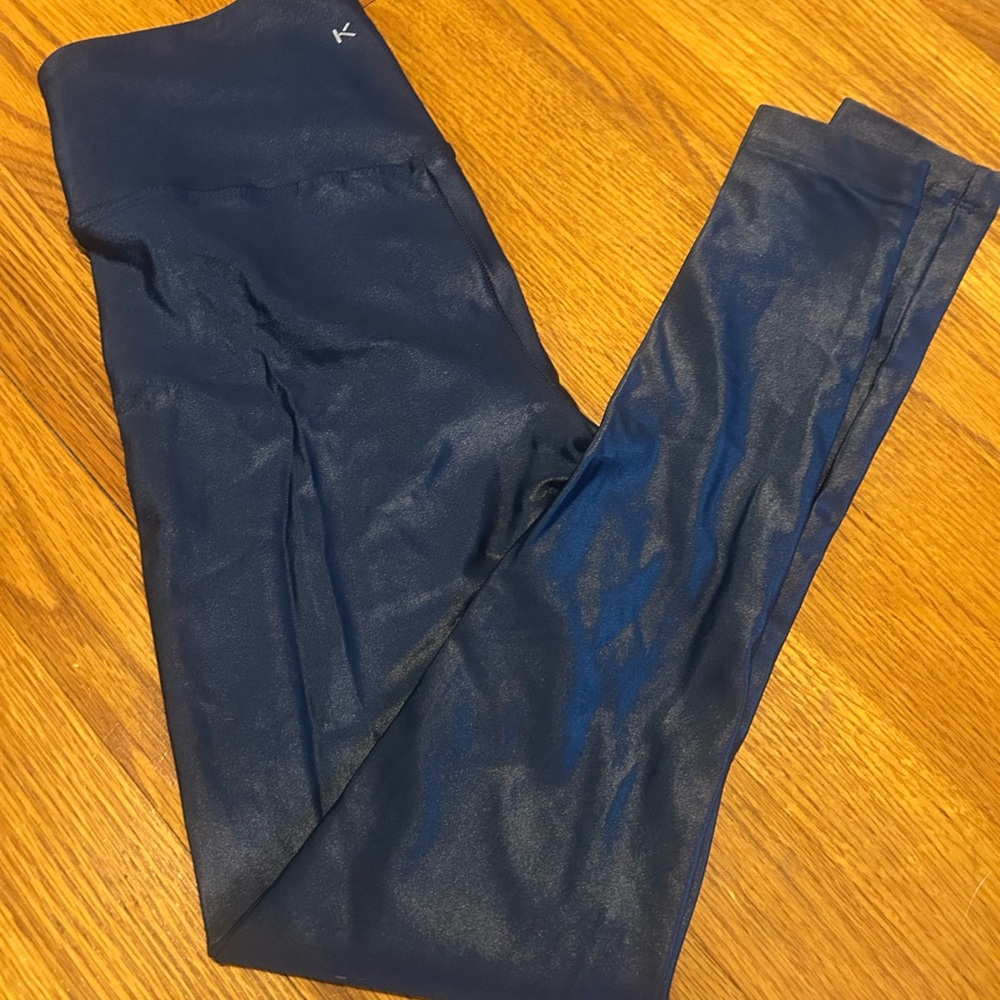 Koral Shiny Blue Leggings